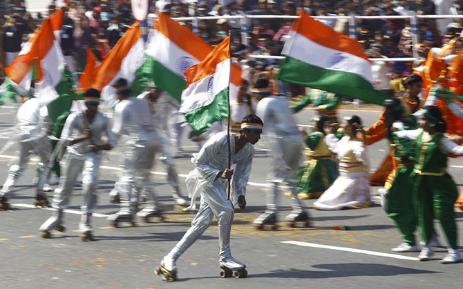 Как в Индии праздновали День Республики