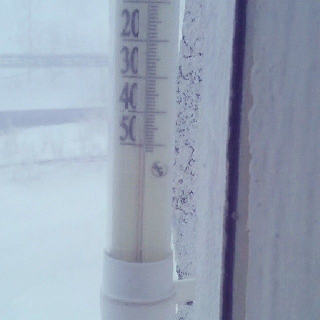 В Норильске холодно: -64&amp;deg; (8 фото)