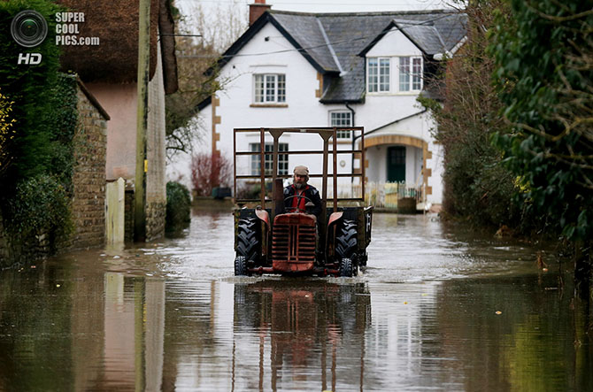 Наводнение в Юго-Западной Англии