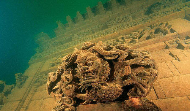 Потерянный город Ши Чен обнаружен под водой в Китае