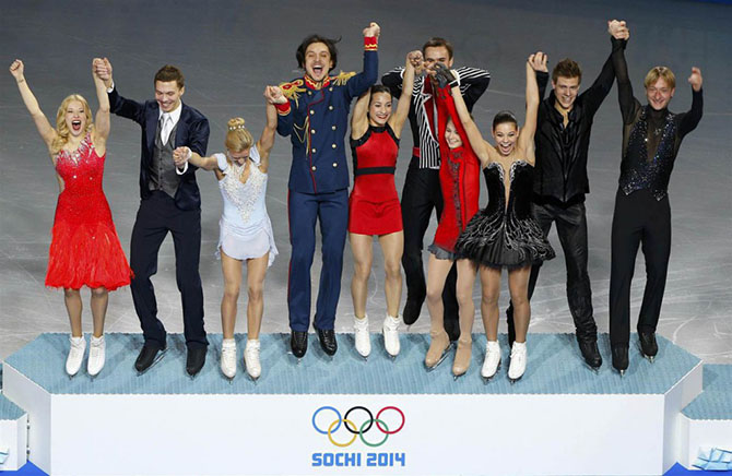 Яркие моменты зимних Олимпийских игр в Сочи