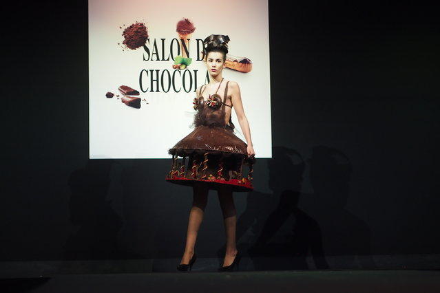 Шоколадный показ мод в Брюсселе