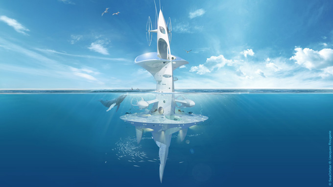 SeaOrbiter - первый вертикальный корабль