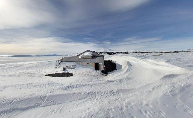 Исследование Антарктиды с Google Street View