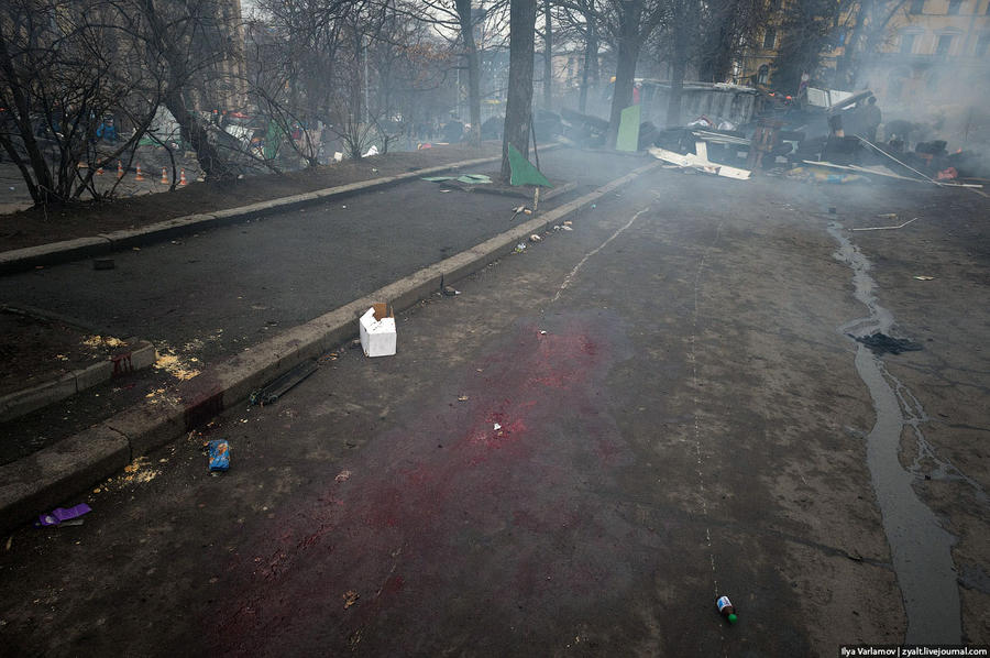 Кровавый четверг на Майдане