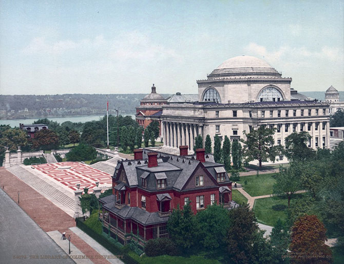 Нью-Йорк 1900 года в цвете