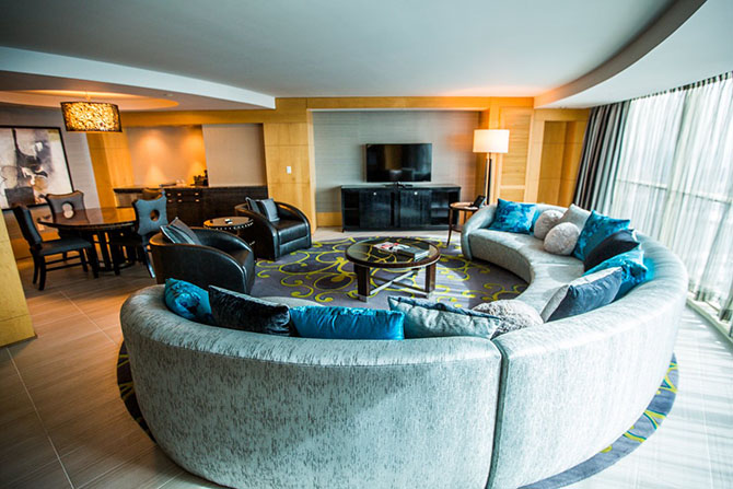 Самый роскошный номер отеля Borgata в Атлантик-Сити