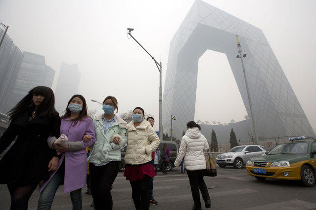 Китайские загрязнения, влияющие на Японию и Южную Корею