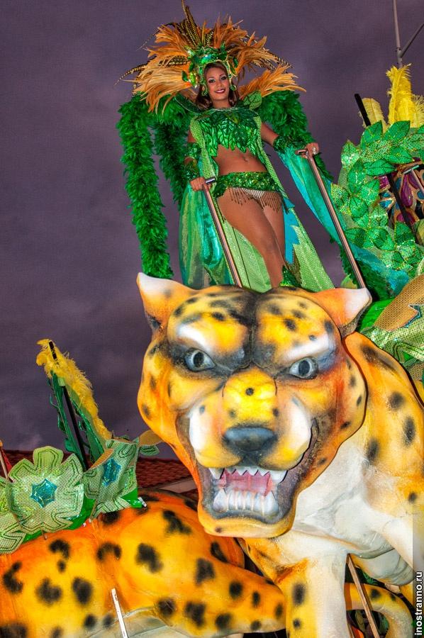 Конкурент карнавалу в Бразилии — карнавал в Панаме