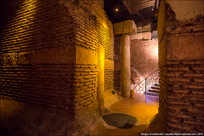 Рестораны, гостиницы, музеи и стадионы, располагающиеся в древних цистернах