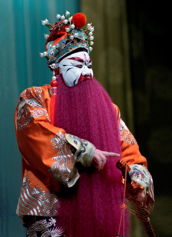 Цвет и сложность китайской оперы