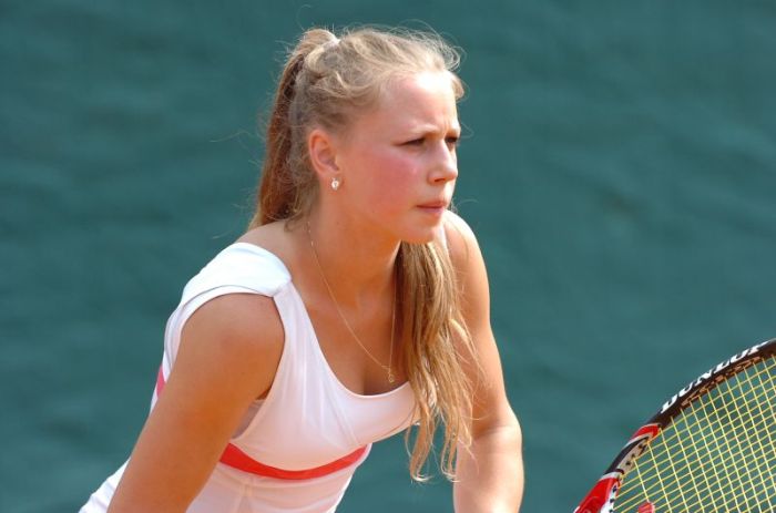 Анна Смолина - восходящая звезда российского тенниса (21 фото)