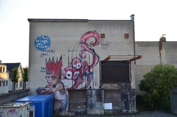 Творческий дуэт граффитистов Herakut