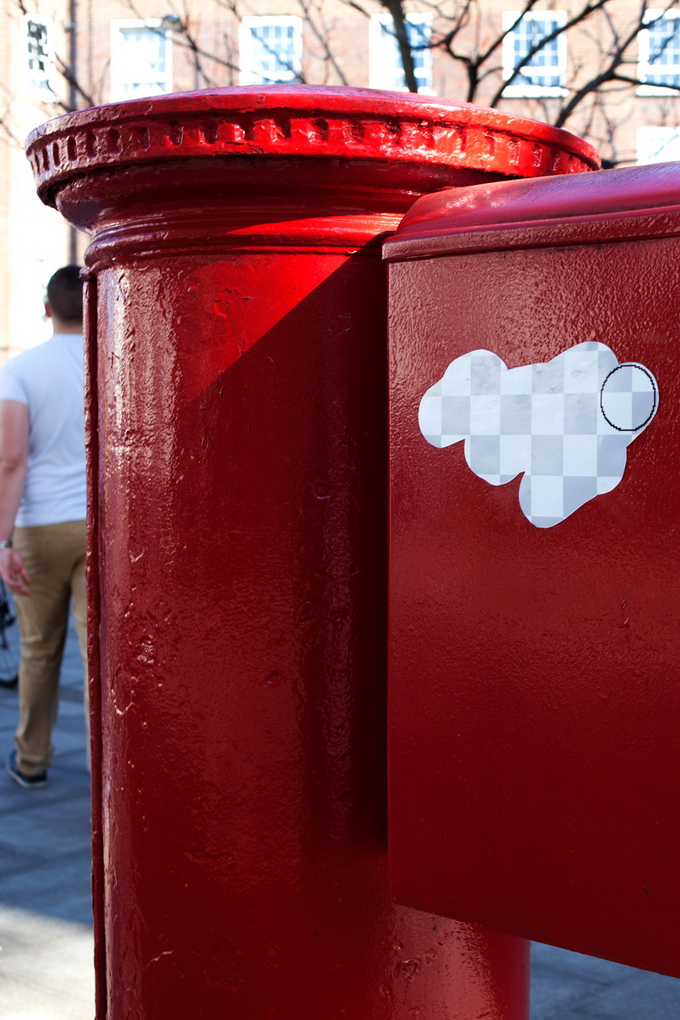 Проект "Street Eraser": уличный ластик стирает Лондон