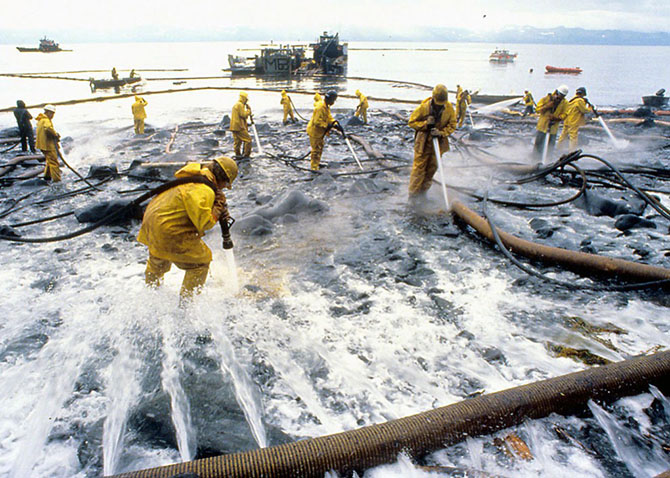 25 лет со дня утечки нефти из танкера &amp;laquo;Эксон Вальдез&amp;raquo;