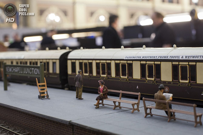 Как в Лондоне прошел фестиваль железнодорожного моделизма