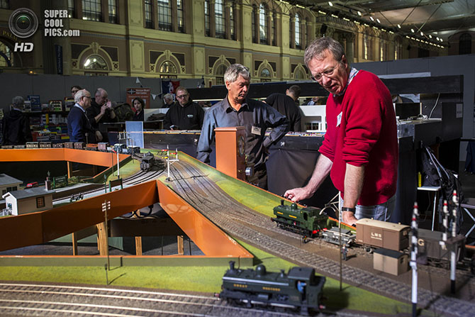Как в Лондоне прошел фестиваль железнодорожного моделизма