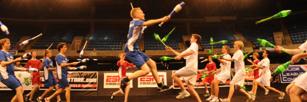 Существует такой вид спорта, как жонглёрская битва