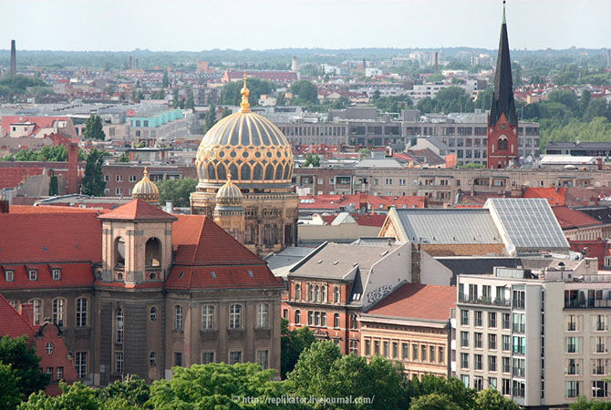 Берлин с высоты Берлинского Кафедрального Собора