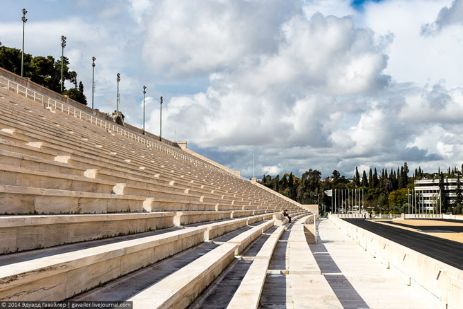 Экскурсия по мраморному стадиону первых Олимпийских игр