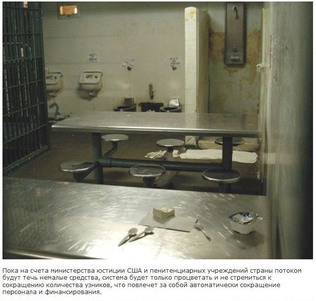 Тюремный бизнес в США (8 фото)