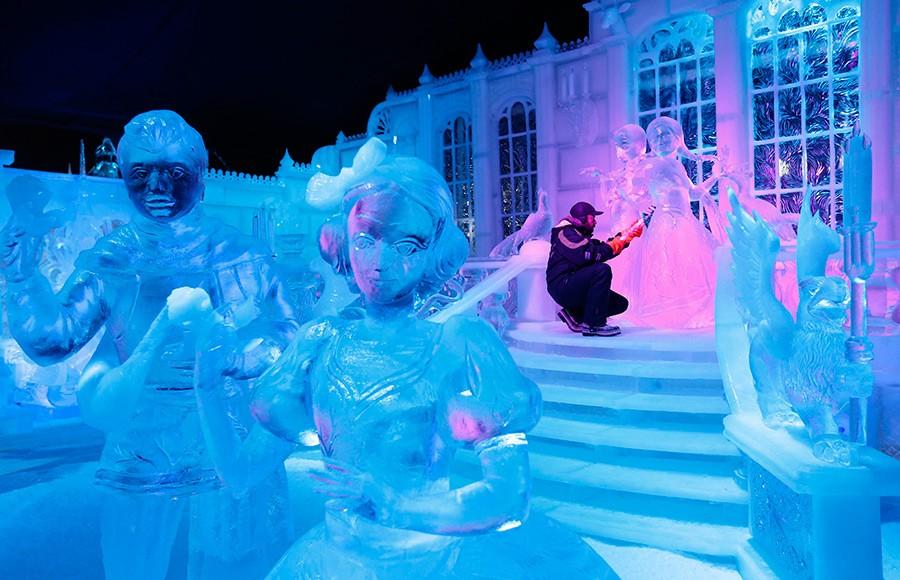 Фестиваль снежной и ледовой скульптуры