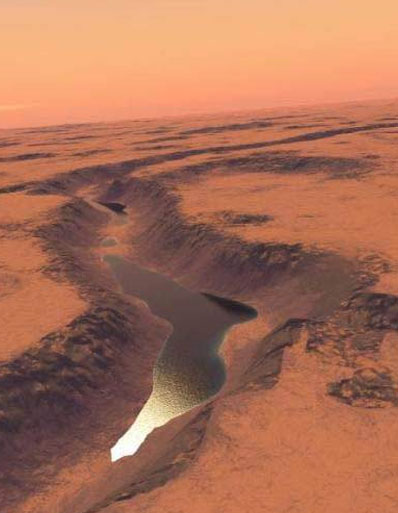 Как выглядел Марс 4 миллиарда лет назад?