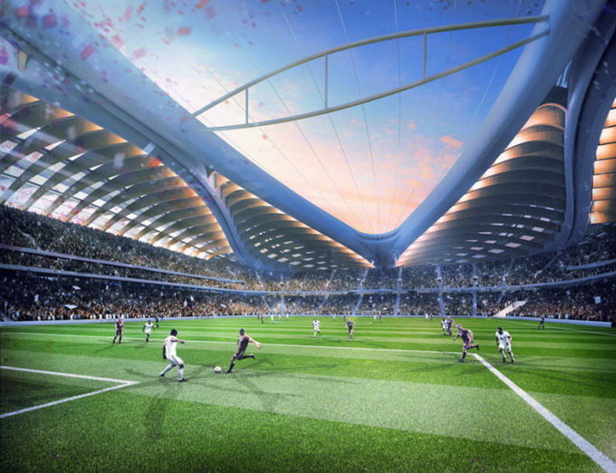 Стадион в Катаре Zaha Hadid