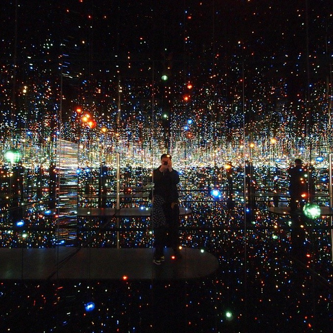 Инсталляция Yayoi Kusama (8 фото)