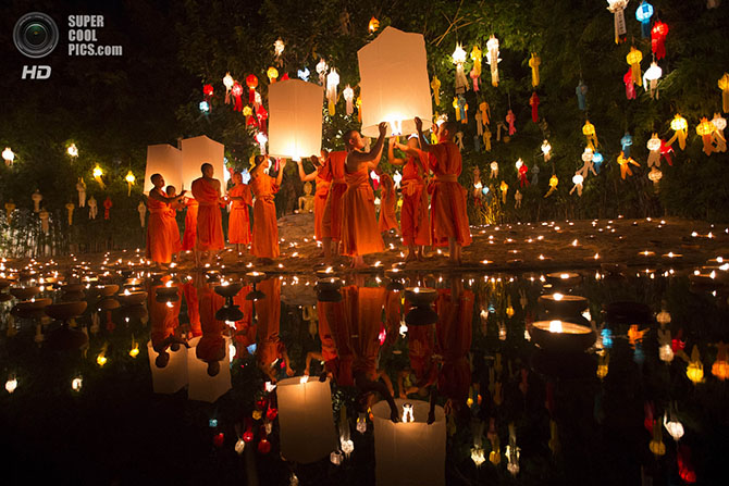 Фестивальные ночи в Мьянме и Таиланде