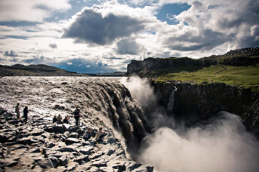 Красоты водопадов Исландии