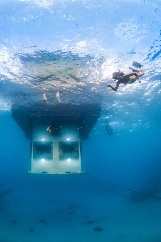 Отель Manta с подводными номерами (12 фото)