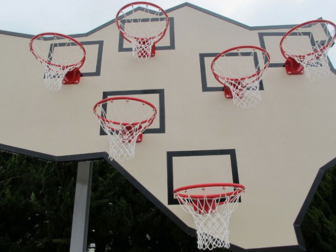 Баскетбольный щит Setouchi (6 фото)