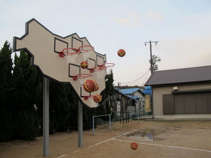 Баскетбольный щит Setouchi (6 фото)
