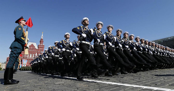 Как прошел парад Победы на Красной площади