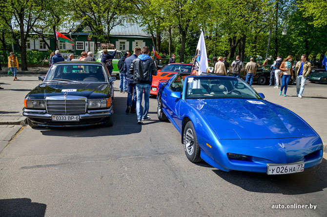 Как прошел ретропарад любителей автомобильной классики в Минске