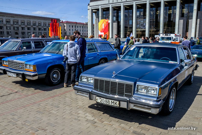 Как прошел ретропарад любителей автомобильной классики в Минске