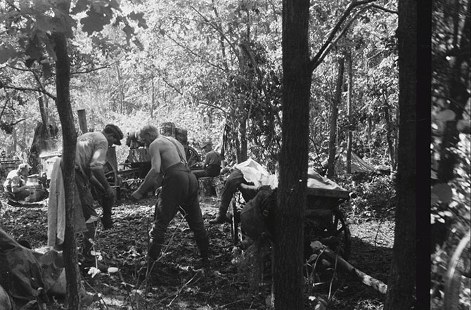 Белгородской области 1943 года в объективе рядового вермахта