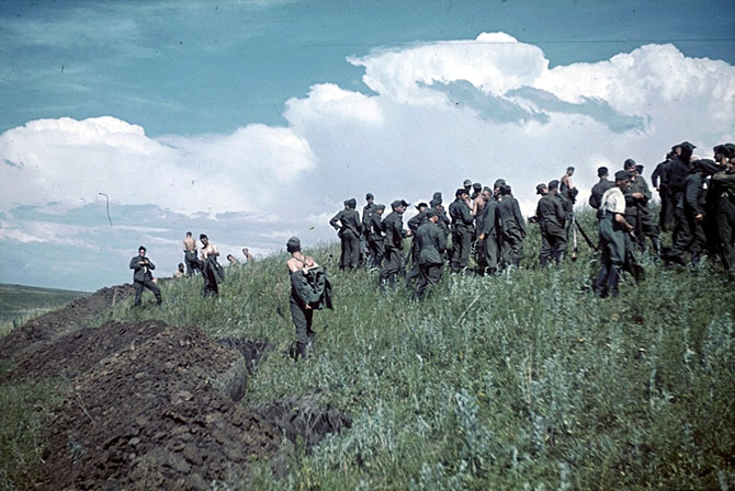 Белгородской области 1943 года в объективе рядового вермахта