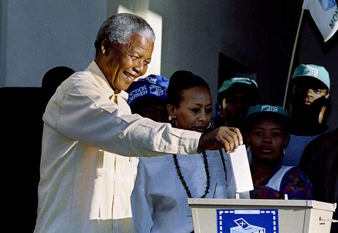 Жизнь Нельсона Манделы в фотографиях