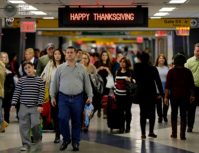 Американцы отметили День благодарения