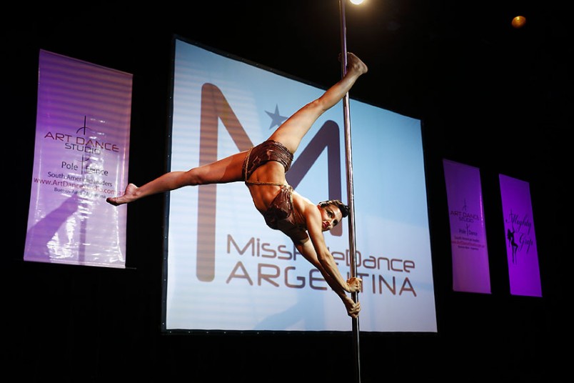 Конкурс Мисс Pole Dance South America в Буэнос-Айресе