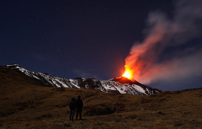 Извержения вулканов 2013
