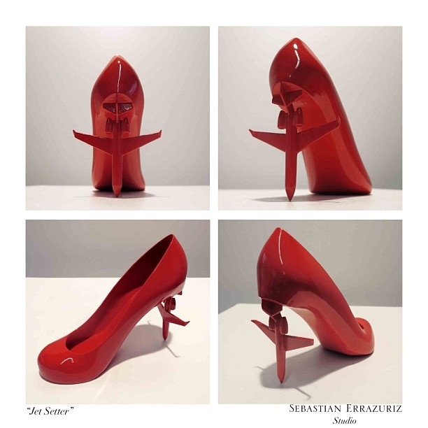 Коллекция обуви от художника Sebastian Errazuriz