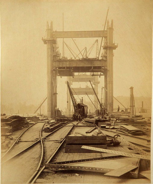 Как строился Тауэрский мост