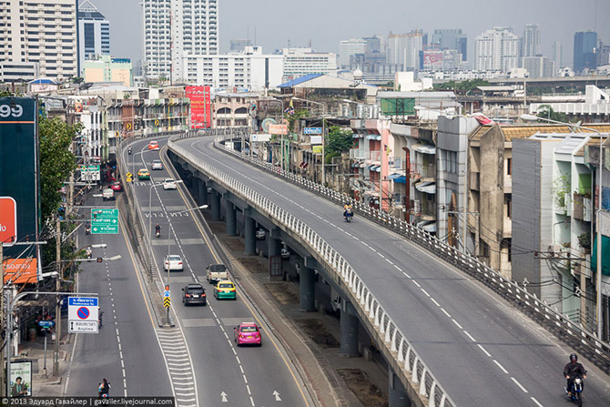 Характерные улицы Бангкока