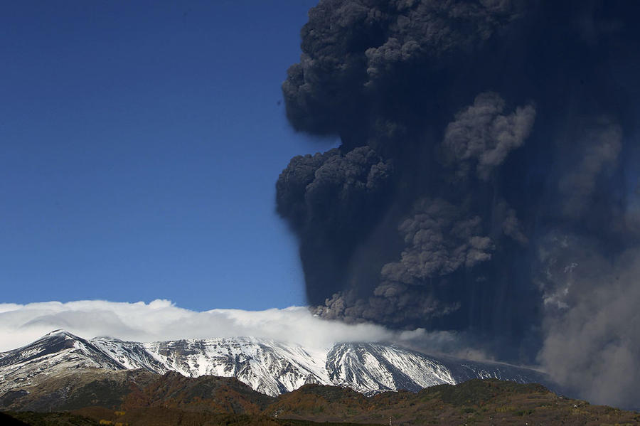 Вулканическая активность в 2013