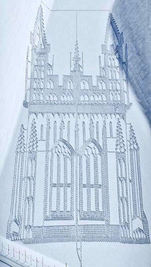 Зимние творения на снегу художника Саймона Бека