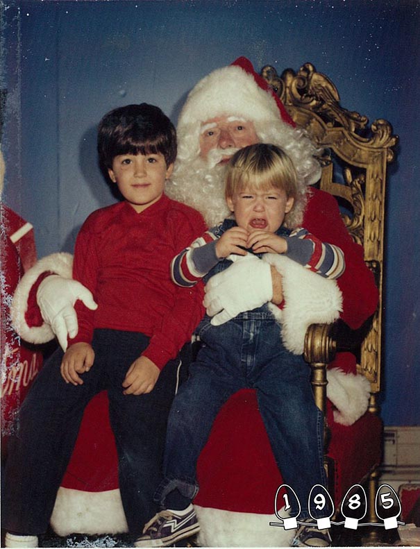 34 года с Санта-Клаусом