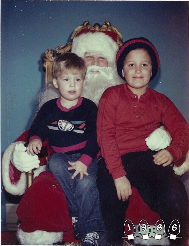 34 года с Санта-Клаусом